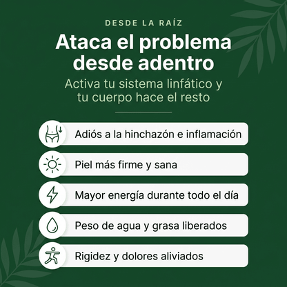 Lumive™ | Reduce la Hinchazón del Abdomen, Rostro y Piernas Naturalmente